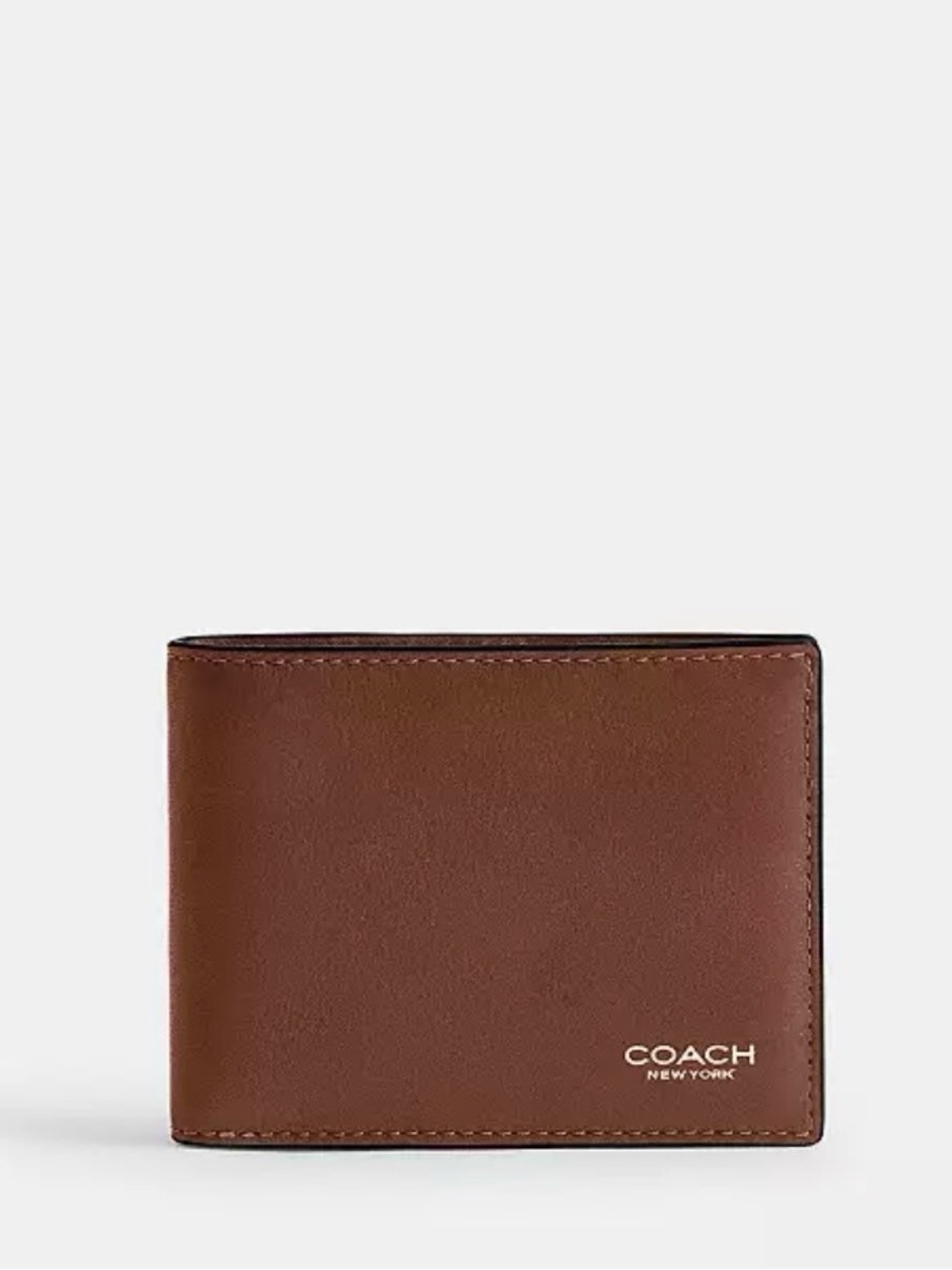 Coach Slim Billfold Wallet - Redwood